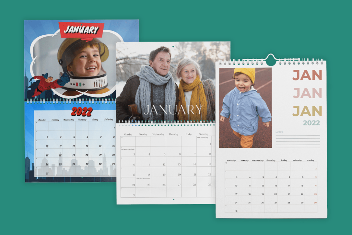 What qualities should a wall calendar have?